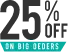 25% Off